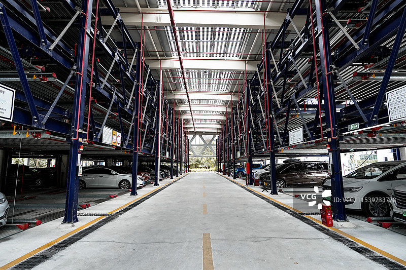 立体车库图片素材
