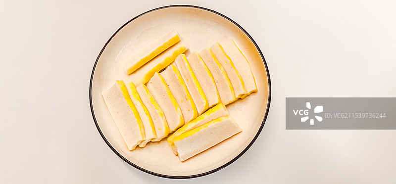 湖北美食荆州鱼糕图片素材