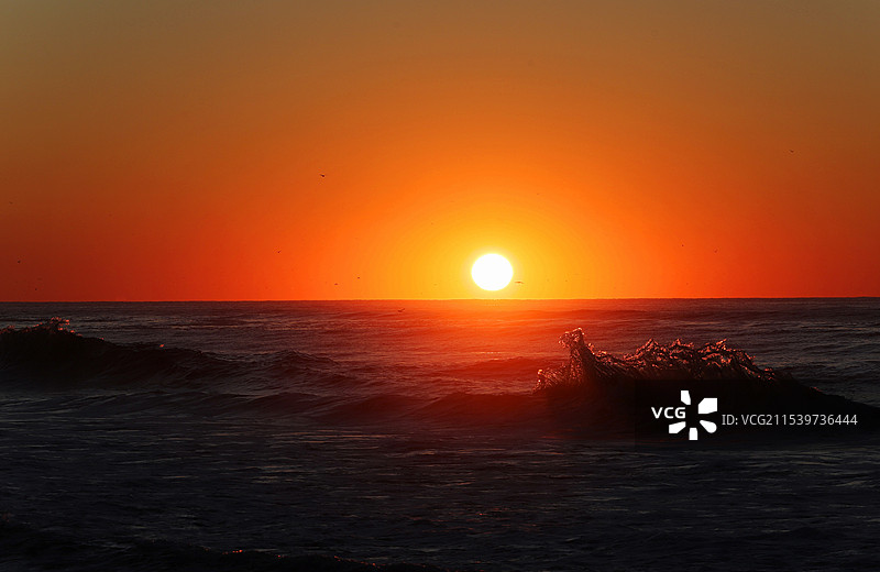 A New Day has Begun 日出Happy New Year图片素材