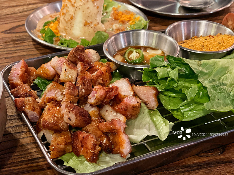 韩式烤肉图片素材