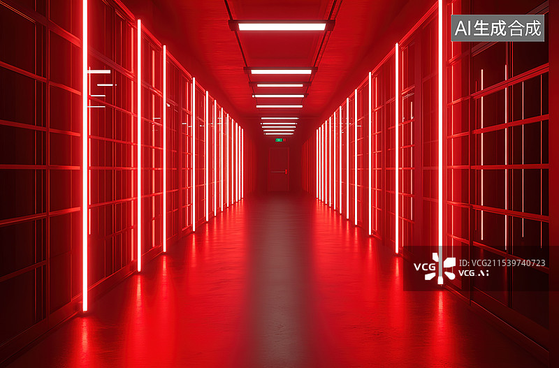 【AI数字艺术】建筑空间图片素材