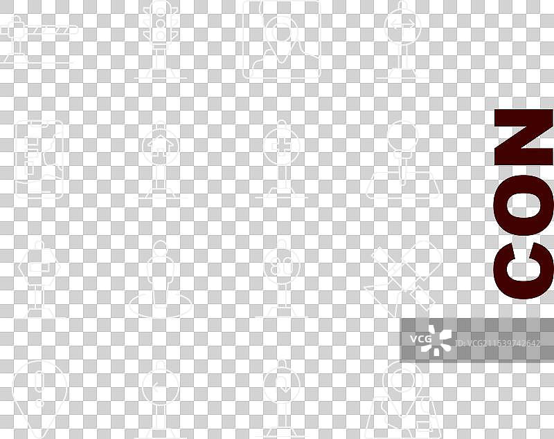 折叠地图与位置标记图片素材