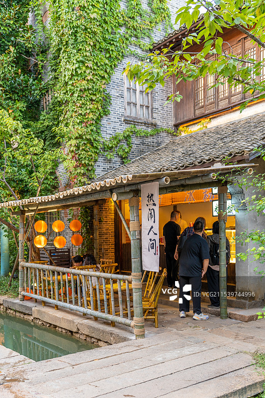 宜兴 | 窑湖小镇秋日的江南秘境图片素材