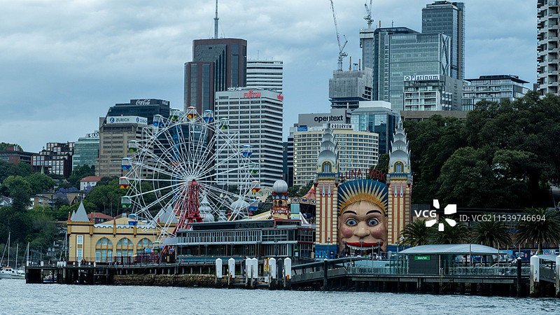 悉尼月神公园 lunar park图片素材