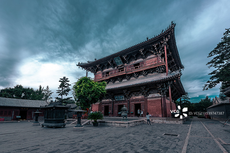 天津蓟县独乐寺观音阁图片素材