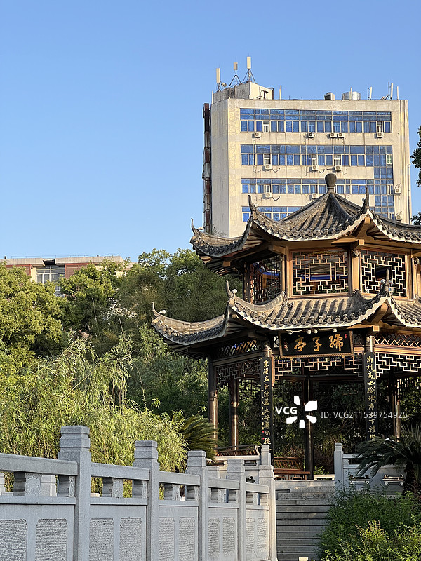 孺子亭公园图片素材