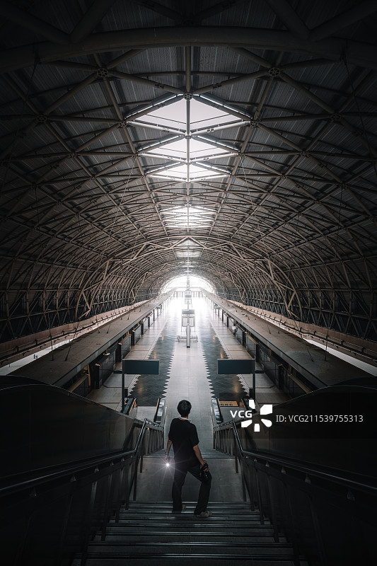 "通往未知的旅程"图片素材