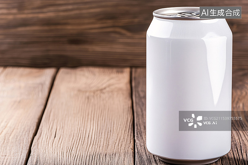 【AI数字艺术】白色背景啤酒苏打水铝罐设计模板3d渲染图片素材