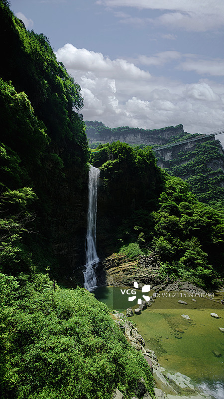 三峡竹海图片素材