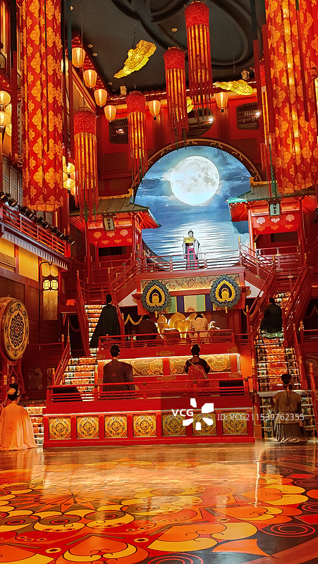 西安旅游-长安十二时辰图片素材