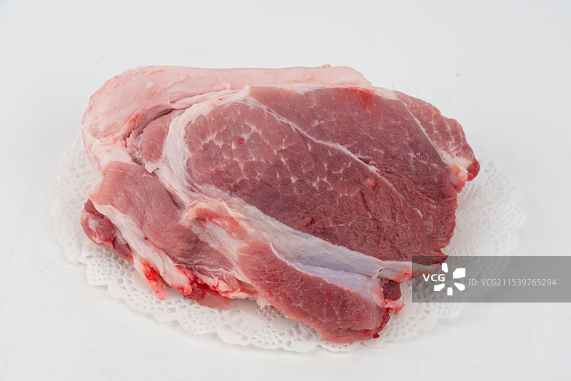 生鲜猪肉前腿肉图片素材