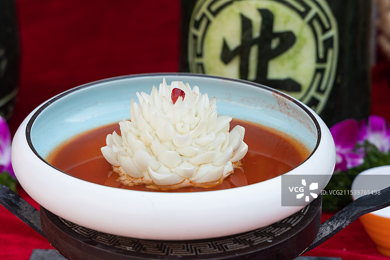 餐饮美食百合塔图片素材