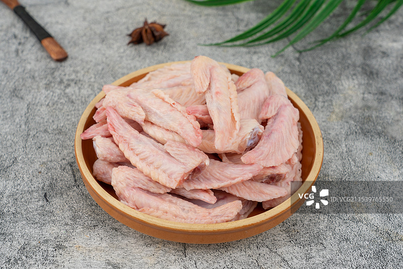 生鲜鸡翅尖图片素材