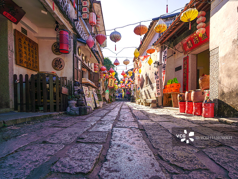 大鹏所城古街图片素材