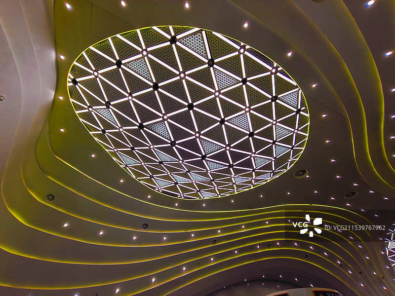 地铁站穹顶图片素材
