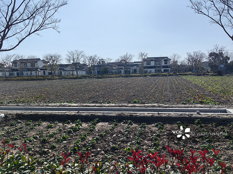 上海市，嘉定区华亭人家图片素材