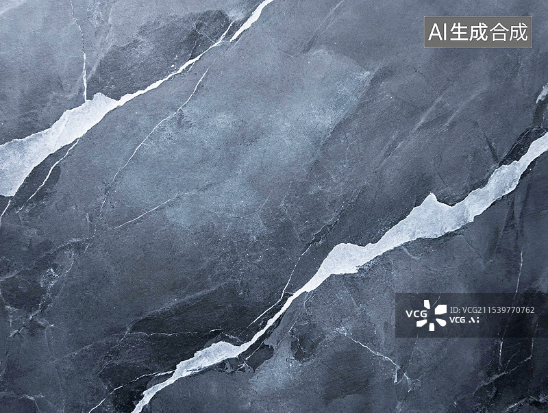 【AI数字艺术】古老斑驳的垃圾裂缝混凝土墙纹理背景图片素材
