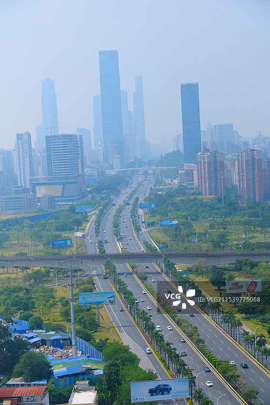 中国广西南宁城市风光图片素材