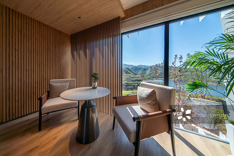 室内休闲桌椅图片素材