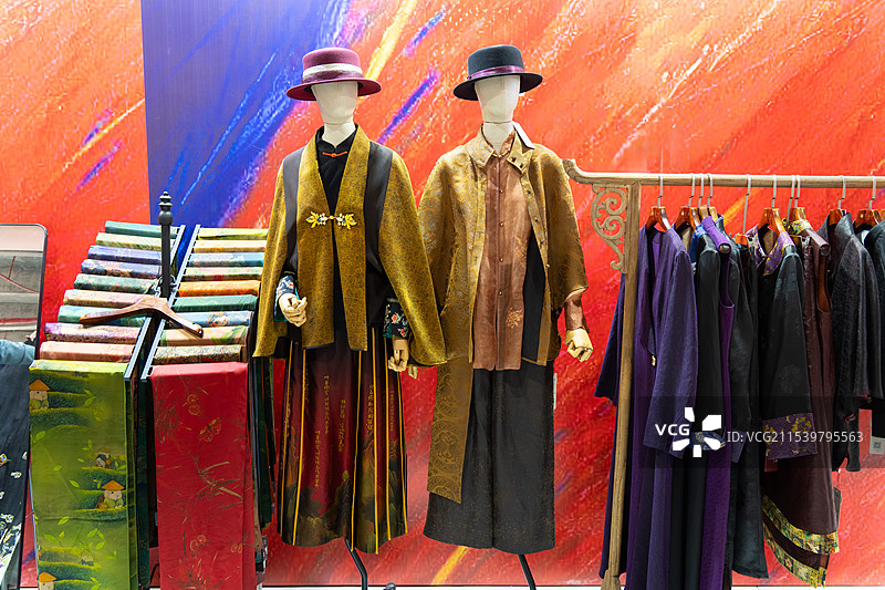 顺德香云纱图片素材