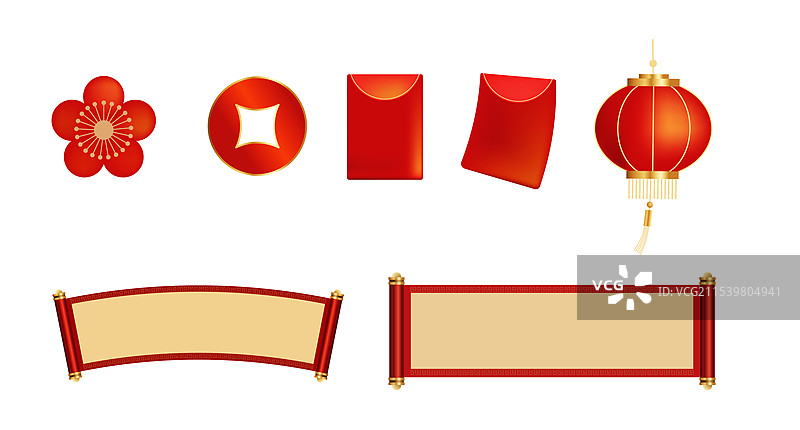 新年元素图片素材