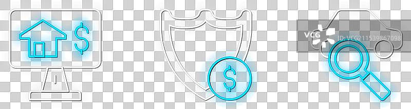 线上房地产共享汽车设置线路图片素材