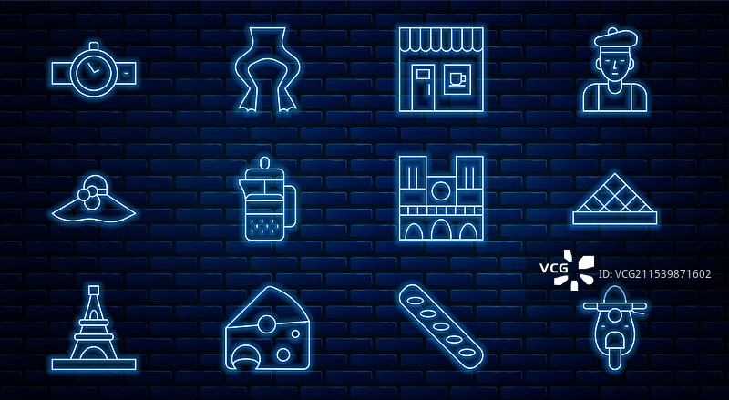 在卢浮宫咖啡馆前排队的滑板车图片素材