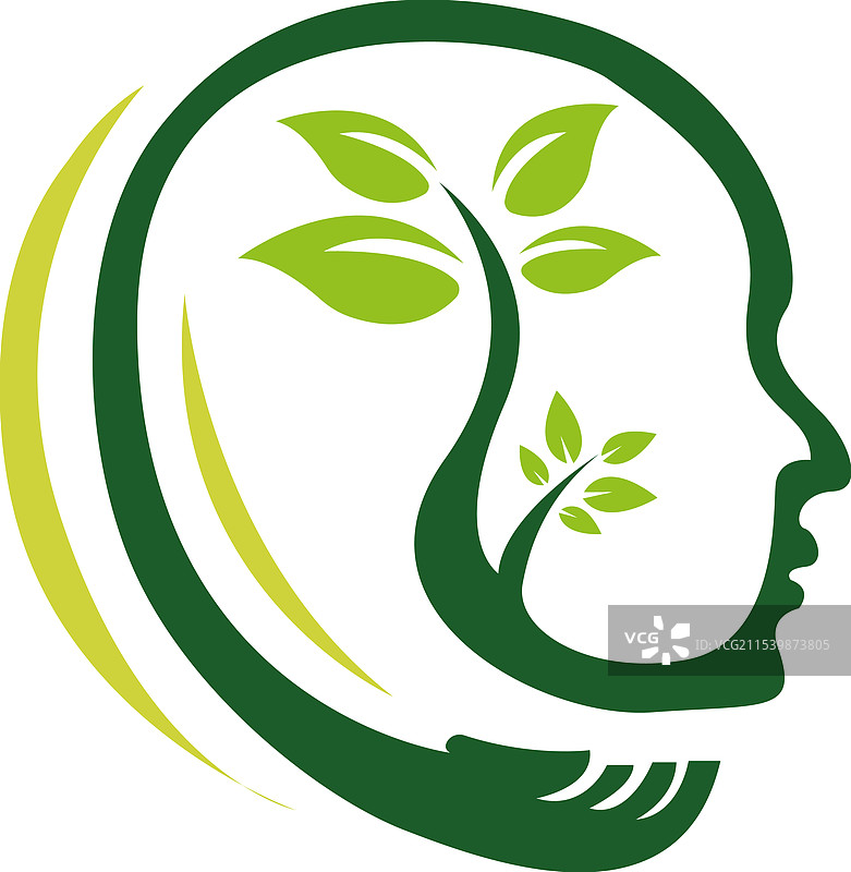 健康心灵标志设计 创意现代 手工自然图片素材