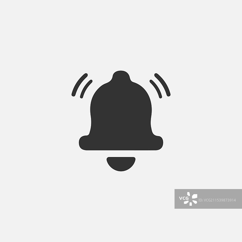 通知铃设计 响铃图标图片素材
