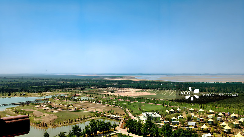 运城市永济鹳雀楼图片素材