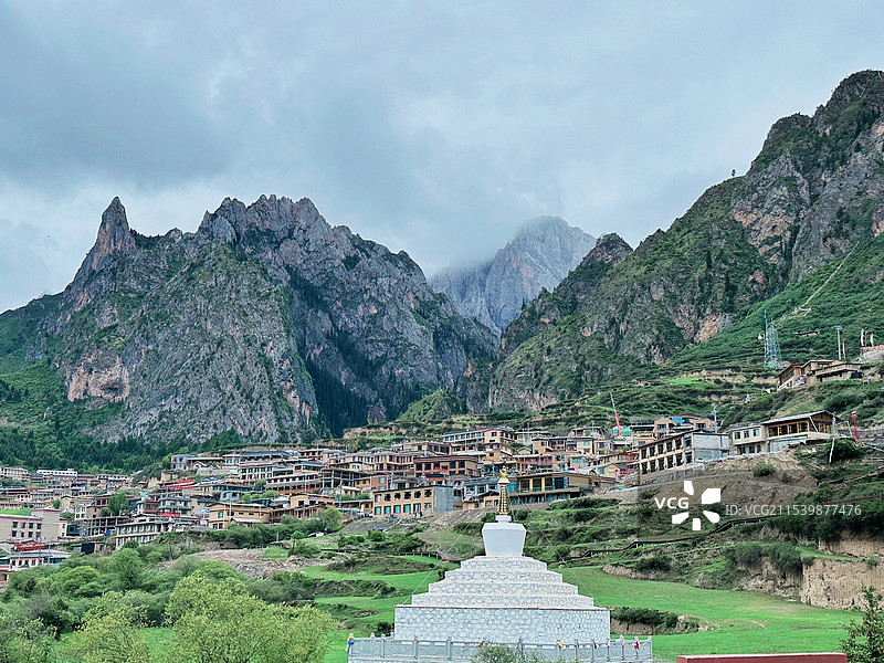 甘南舟曲县拉尕山景区图片素材