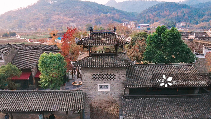 桂林灵川县漓水人家景区图片素材