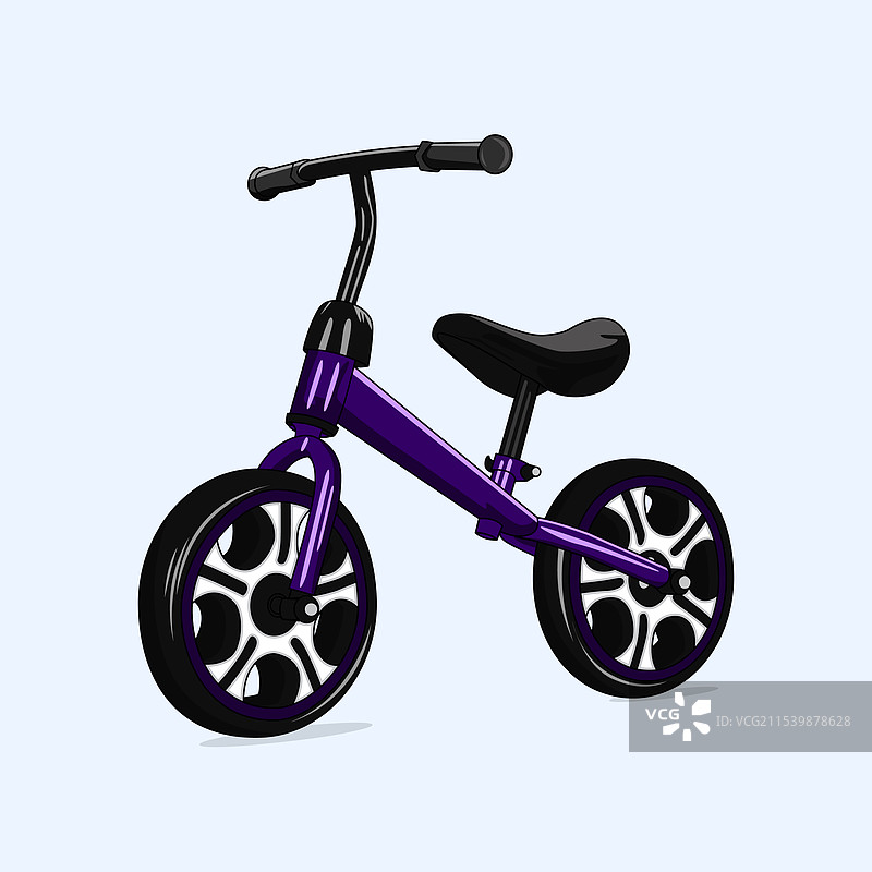 儿童自行车图片素材