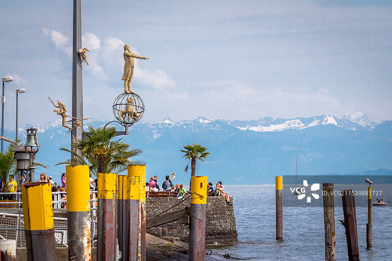 博登湖畔图片素材