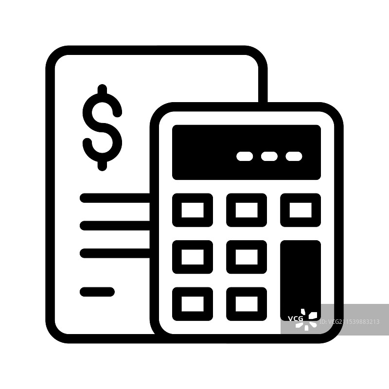 发票计算图片素材