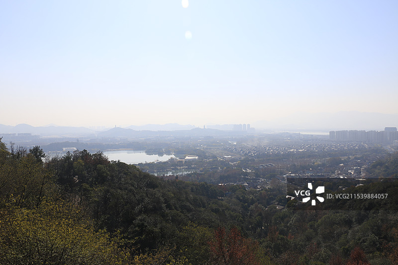 冬至后-浙江杭州萧山区 湘湖风光图片素材