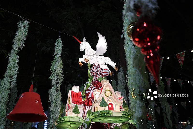 圣诞场景图片素材