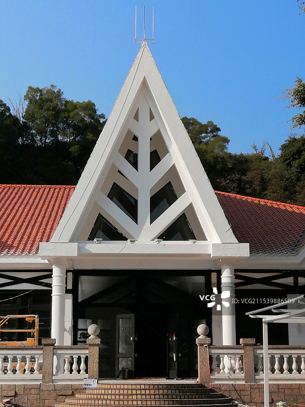 建筑一角图片素材