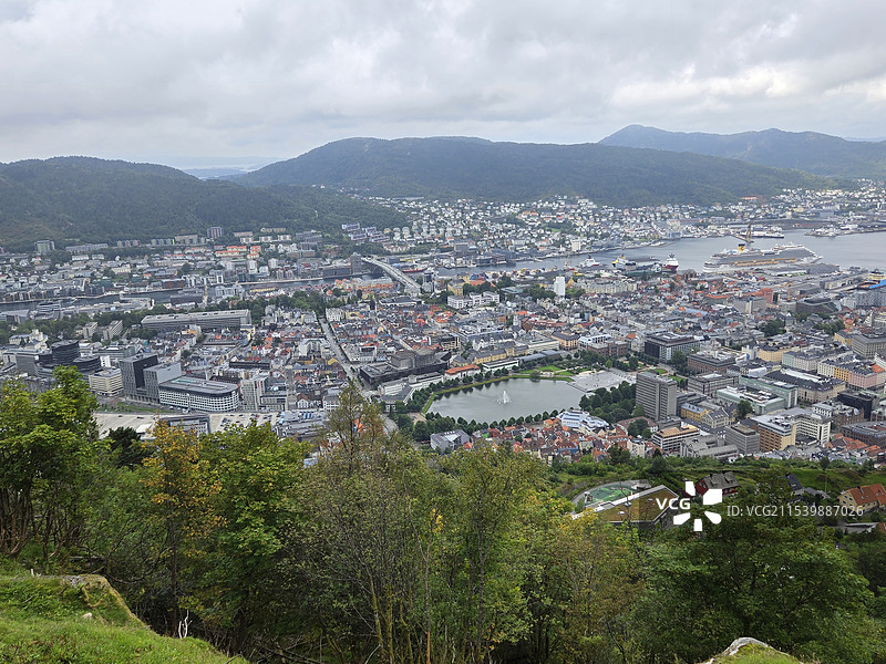 俯拍卑尔根_Bergen图片素材