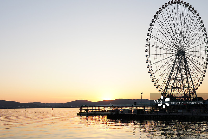 蠡湖大桥公园图片素材