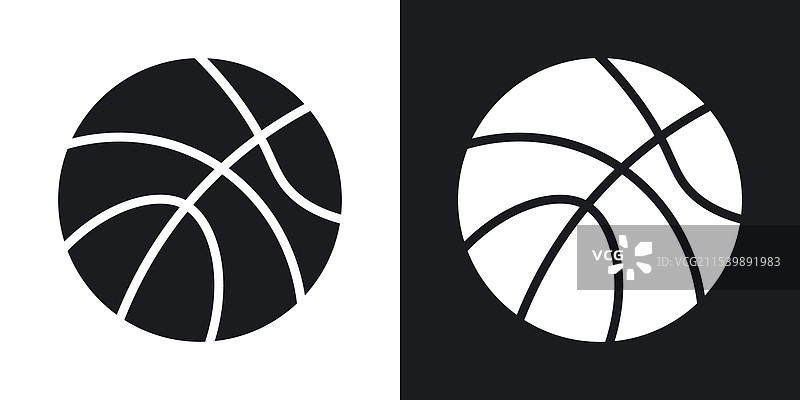 篮球图标图片素材
