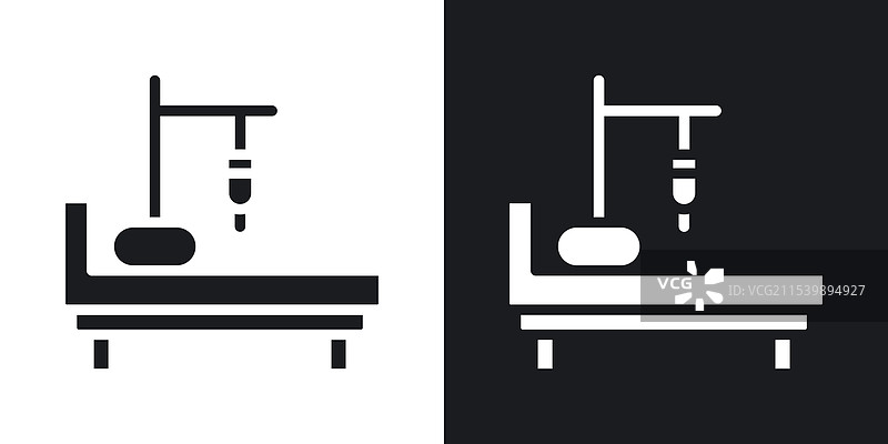 医院床图标图片素材