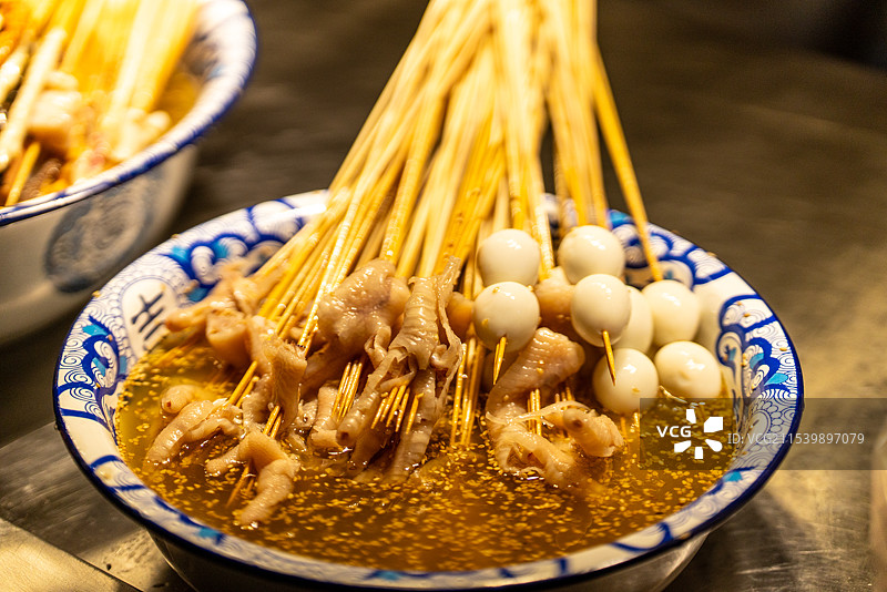 成都美食 火锅串串图片素材