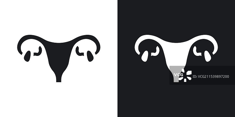 子宫图标图片素材