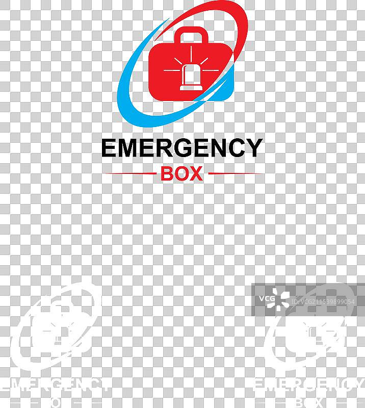 紧急箱标志设计模板图片素材