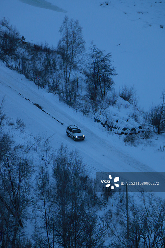 漠河旅行-漠河市区-龙江第一湾图片素材