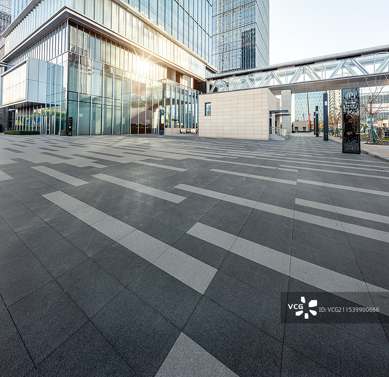 新建的商业区底部图片素材