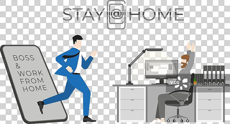 震惊的男子在家工作，使用电脑图片素材