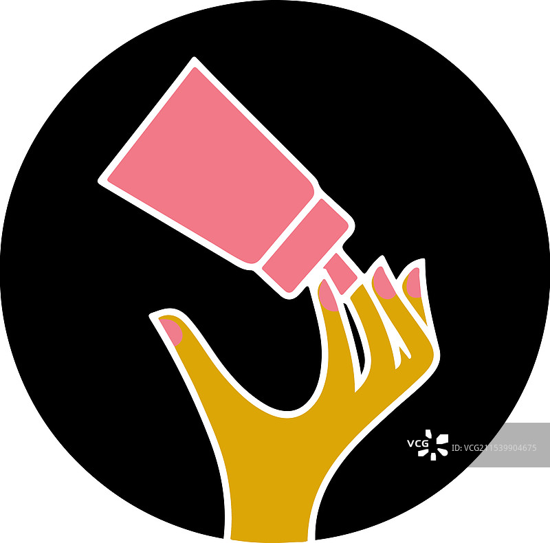 一家天然化妆品公司的标志图片素材