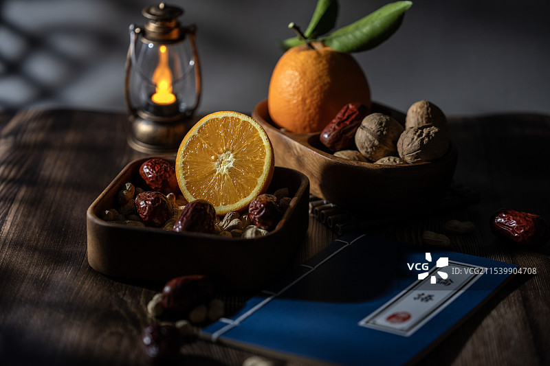 中国生态农业水果基地湖北巴东精品纽荷尔（橙子）特写图片素材